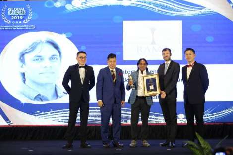 Our Chairman John Sudheer received  the "Asian Entertainment Icon of The Year -2019" Award.