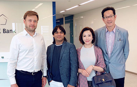 CHAIRMAN JOHN SUDHEER VISITS EUROPE