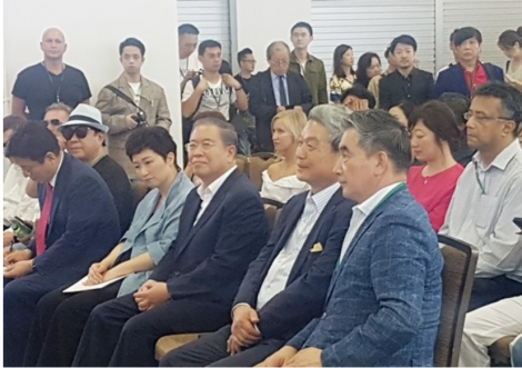 John Sudheer at Korean Art Opens 2019 Global Art Fair Singapore