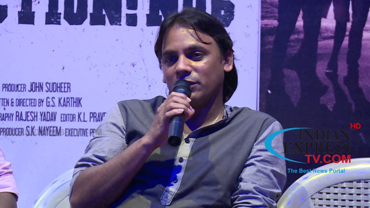 RAMA Reels  Tamil film  "Kadaisi Bench Karthi" Press meet